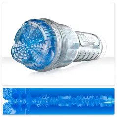 Fleshlight Turbo Core - masturbateur suceur homme - bleu