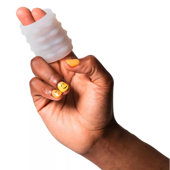 ROMP - masturbateur souple de voyage - transparent