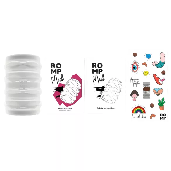 ROMP - masturbateur souple de voyage - transparent