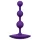 ROMP - plug anal à perles - silicone violet