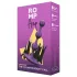 ROMP - plug anal à perles - silicone violet