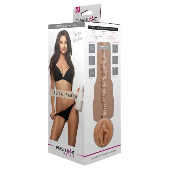 Fleshlight Eliza Ibarra Ethereal - masturbateur vagin réaliste - couleur chair