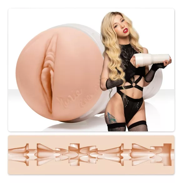 Fleshlight Kenzie Reeves Creampuff - vagin artificiel réaliste (couleur chair)