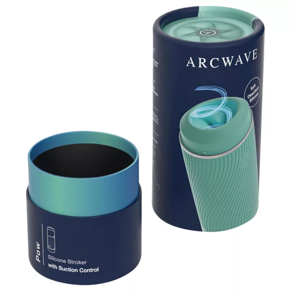Arcwave Pow - masturbateur manuel à succion - vert