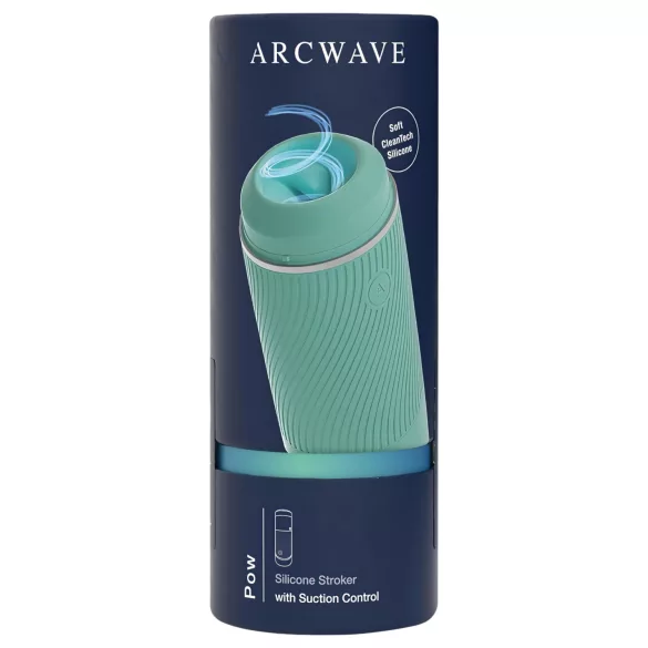 Arcwave Pow - masturbateur manuel à succion - vert