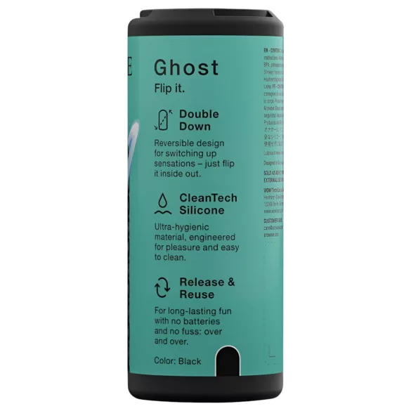 Arcwave Ghost - masturbateur de poche réversible - noir
