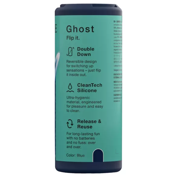 Arcwave Ghost - masturbateur de poche réversible - silicone bleu