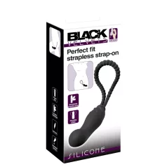   Black Velvets - gode ceinture - taille réglable - silicone noir