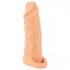 Nature Skin - gaine pénis + vagin masturbateur - 18cm - couleur chair