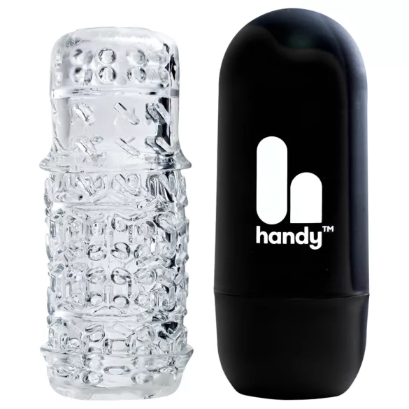 The Handy - masturbateur TrueGrip Gen 2 - manchon réaliste - transparent