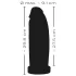 realistixxx Real Giant - giga godemichet - 30 cm (noir)