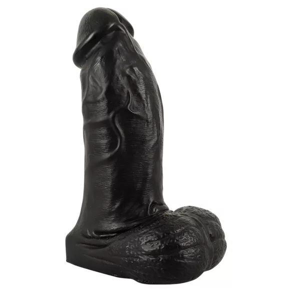 Realistixxx Real Giant - gode ceinture réaliste avec testicules - 22 cm - noir