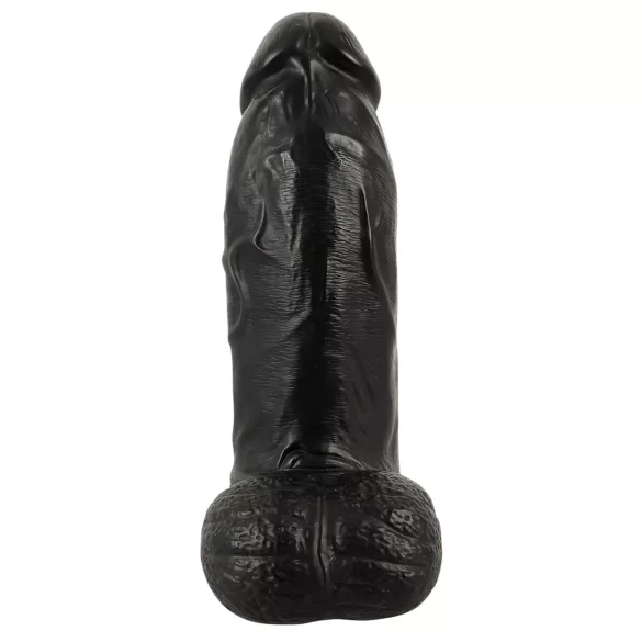 Realistixxx Real Giant - gode ceinture réaliste avec testicules - 22 cm - noir