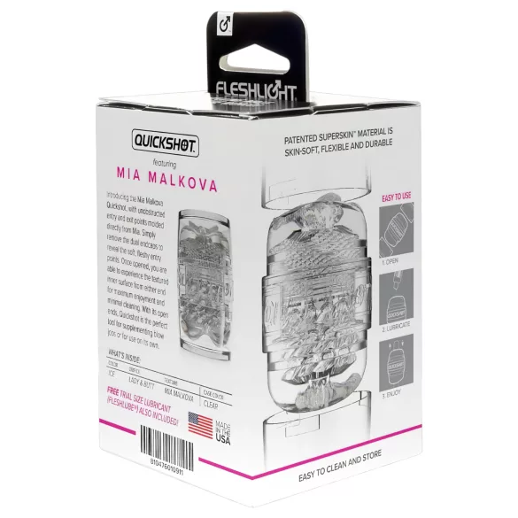 Fleshlight Quickshot Mia Malkova - masturbateur de voyage