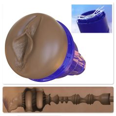  Fleshlight Boost Bang - masturbateur vagin réaliste - couleur marron