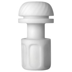 Svakom - manchon masturbateur connecté - silicone blanc