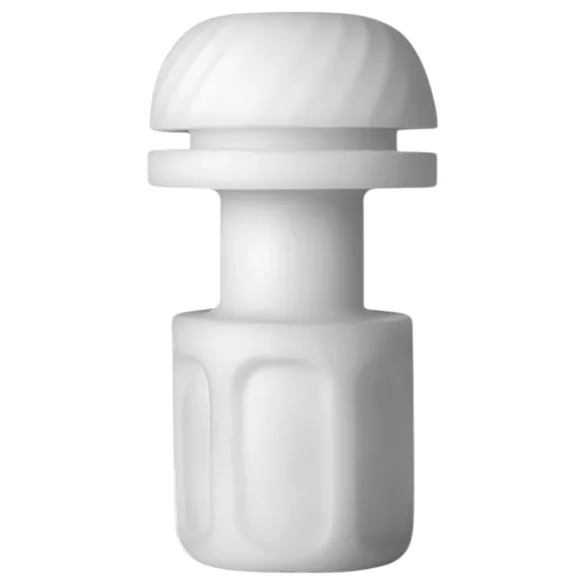 Svakom - manchon masturbateur connecté - silicone blanc