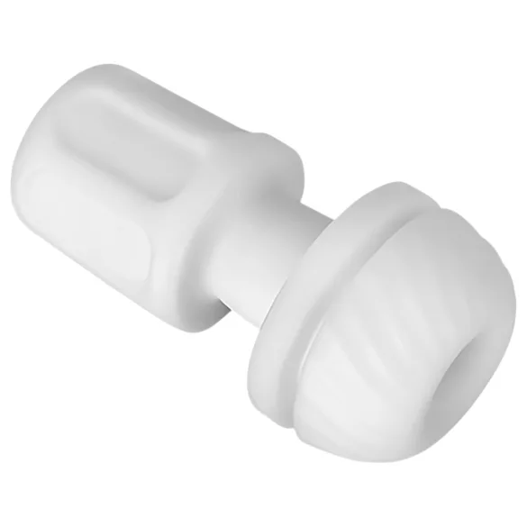 Svakom - manchon masturbateur connecté - silicone blanc
