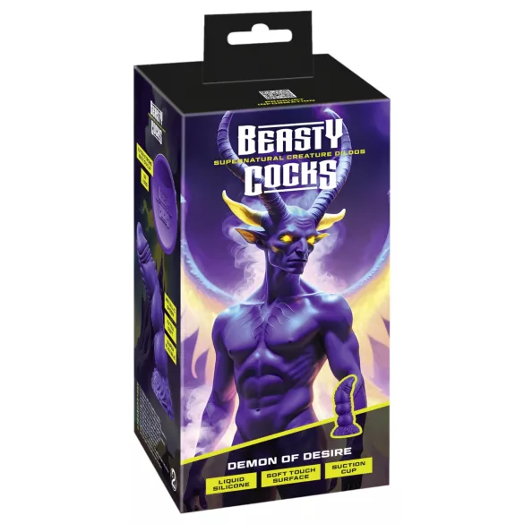 Beasty Cocks - gode démon - silicone violet