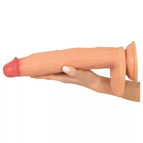 Realistixxx - gode géant réaliste avec testicules - silicone couleur chair