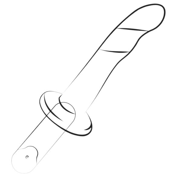 ROMP Dizi - godemichet flexible - silicone - rose orange