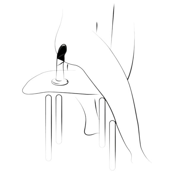 ROMP Dizi - godemichet flexible - silicone - rose orange