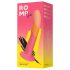 ROMP Dizi - godemichet flexible - silicone - rose orange