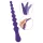 You2Toys - gode anal flexible à boules - silicone violet