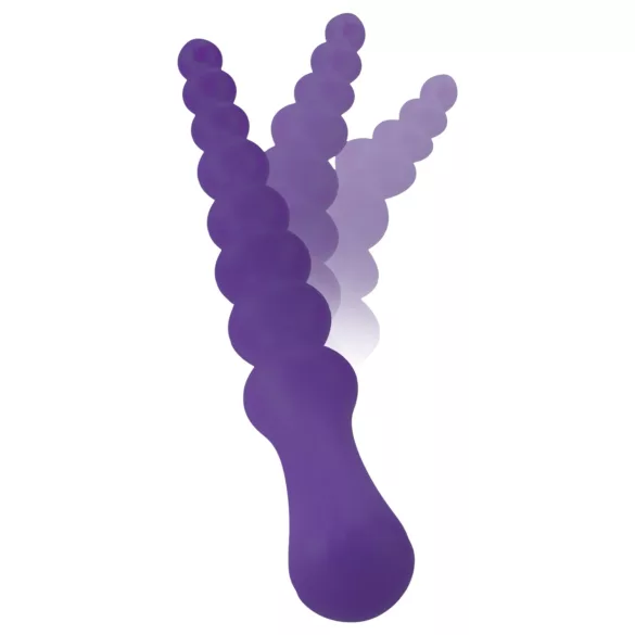 You2Toys - gode anal flexible à boules - silicone violet