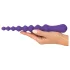 You2Toys - gode anal flexible à boules - silicone violet