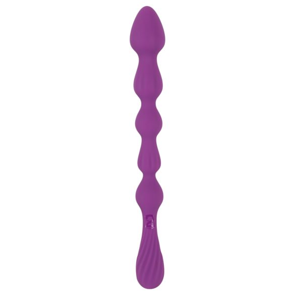 You2Toys - gode anal flexible à boules - silicone violet