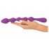 You2Toys - gode anal flexible à boules - silicone violet