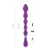 You2Toys - gode anal flexible à boules - silicone violet