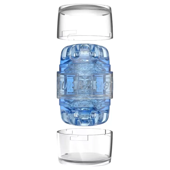 Fleshlight Quickshot Turbo - masturbateur de voyage compact - bleu