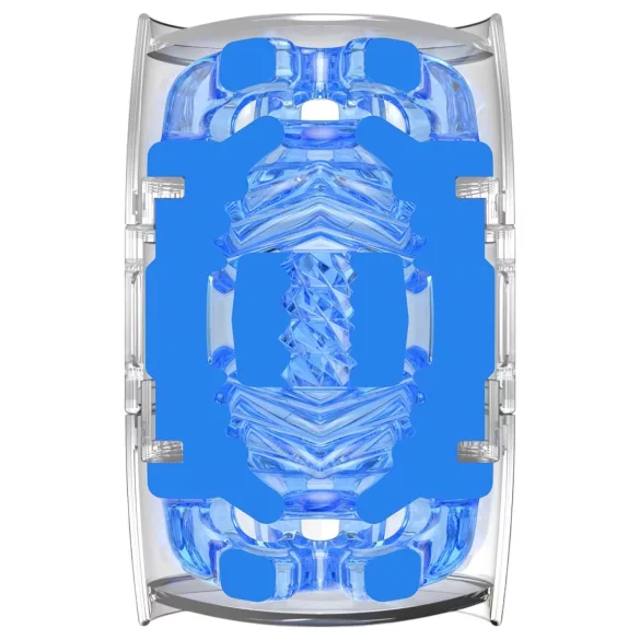 Fleshlight Quickshot Turbo - masturbateur de voyage compact - bleu