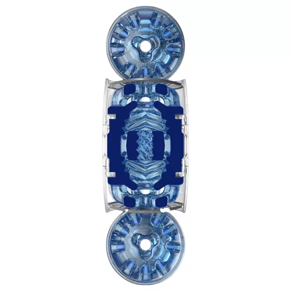 Fleshlight Quickshot Turbo - masturbateur de voyage compact - bleu