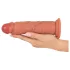 Realistixxx - gode réaliste double couche - silicone chair