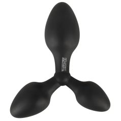Black Velvets - plug anal triple stimulation - silicone noir