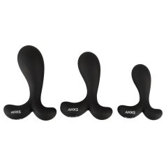 ANOS - set de plugs anaux d’entraînement - silicone noir