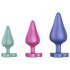 ROMP - kit d’entraînement anal - 3 plugs