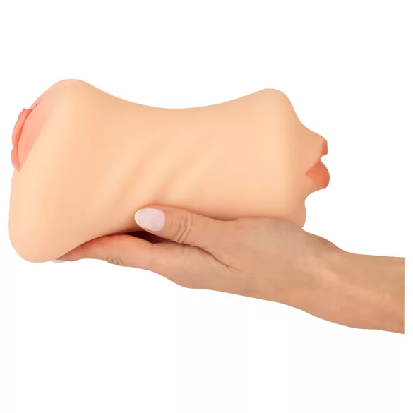 Nature Skin - masturbateur vagin et bouche - texture réaliste - couleur chair