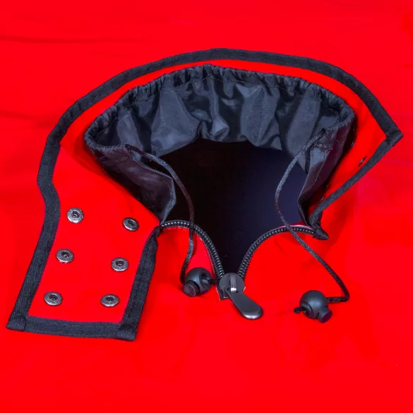 Secretdome - Cabine de sexe BDSM avec ouvertures (noir)