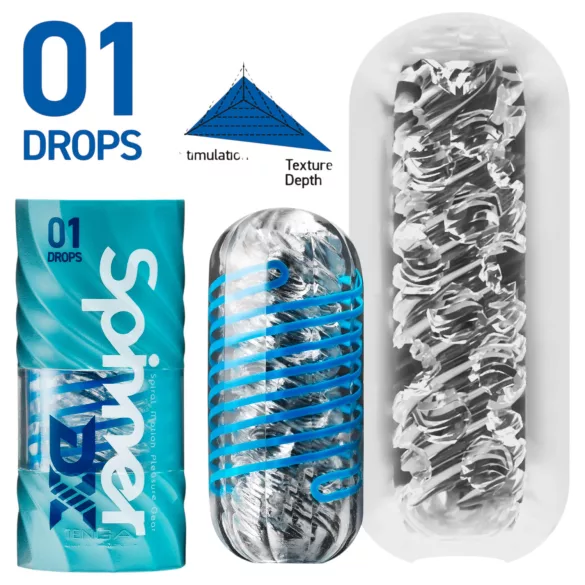 TENGA Spinner DX - masturbateur (transparent)