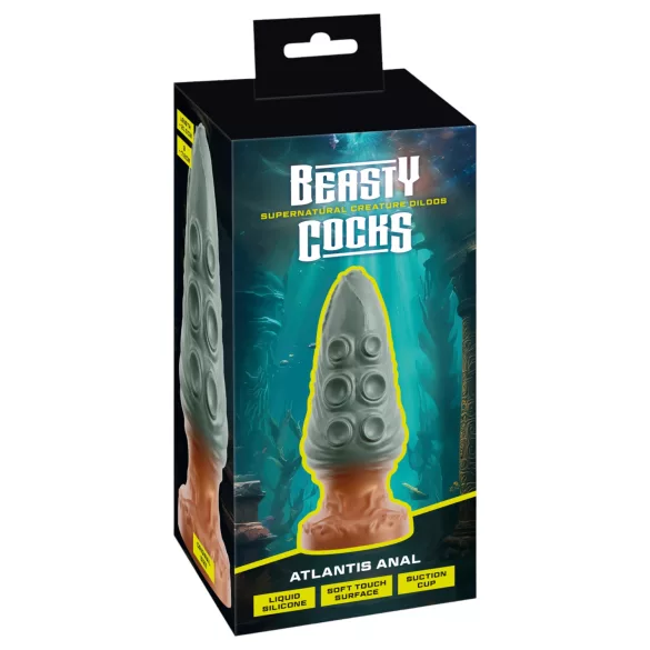 Beasty Cocks Atlantis - plug anal - silicone vert