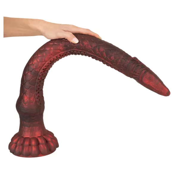 Beasty Cocks L'Énorme Anguille - gode anguille géant (rouge)