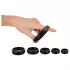 You2Toys - lot d’anneaux pour pénis et testicules (noir) - 6 pcs