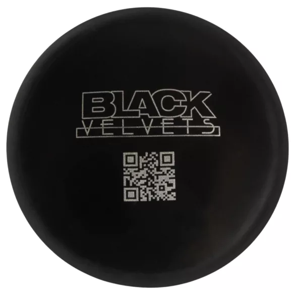 Black Velvets - plug anal en silicone avec ventouse (noir) - M