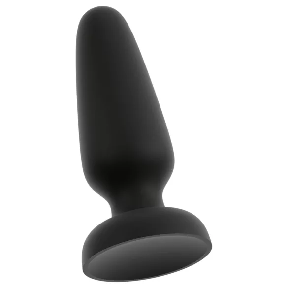 Black Velvets - plug anal en silicone avec ventouse (noir) - L