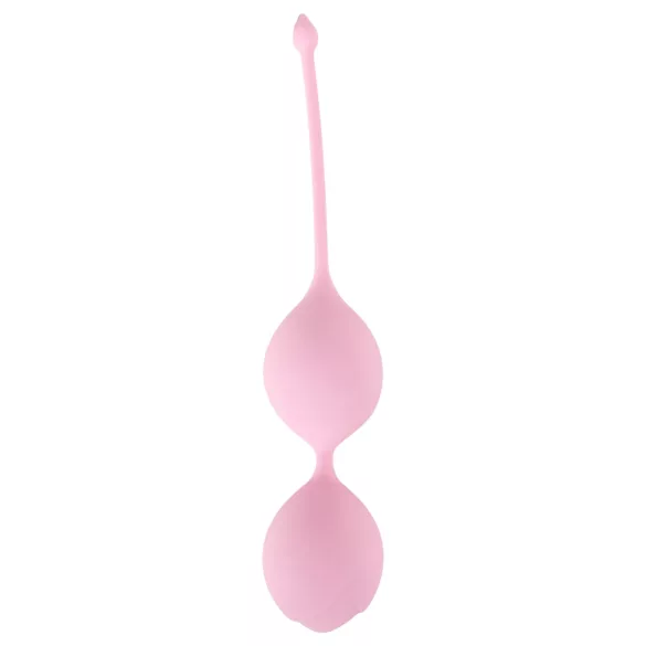 Cuties - boules de geisha en silicone à double bille (rose)