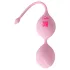 Cuties - boules de geisha en silicone à double bille (rose)